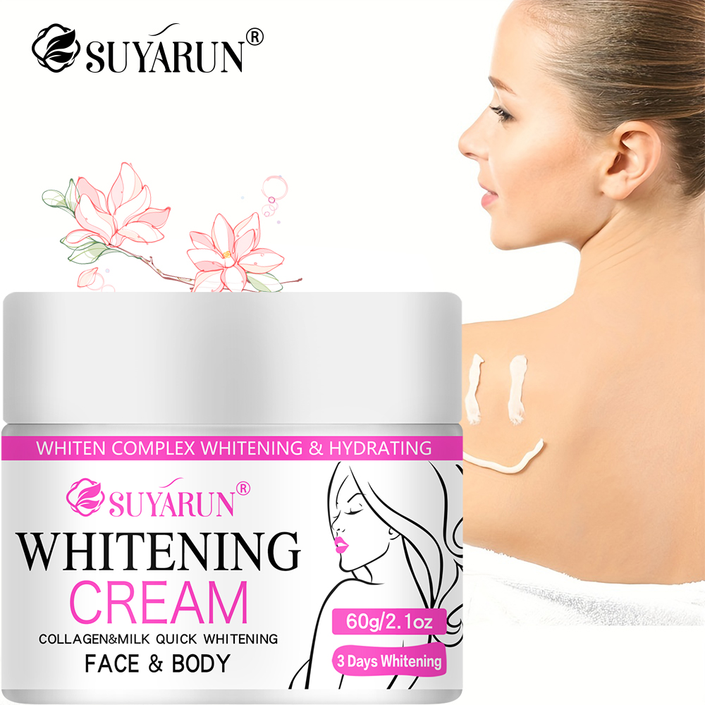 Luxury Skincare Gift Set - SUYARUN Noel Hediyesi Parlatıcı Krem-Beyazlatıcı Nemlendirici