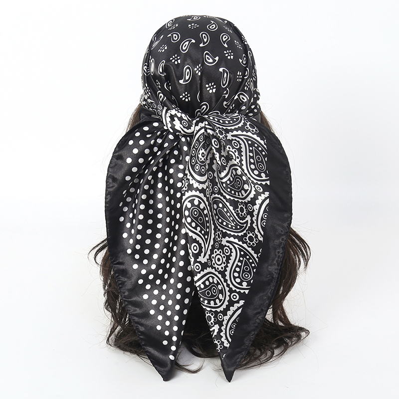 Luxury Skincare Headband - Mendil Saç ipek eşarp 90*90 cm