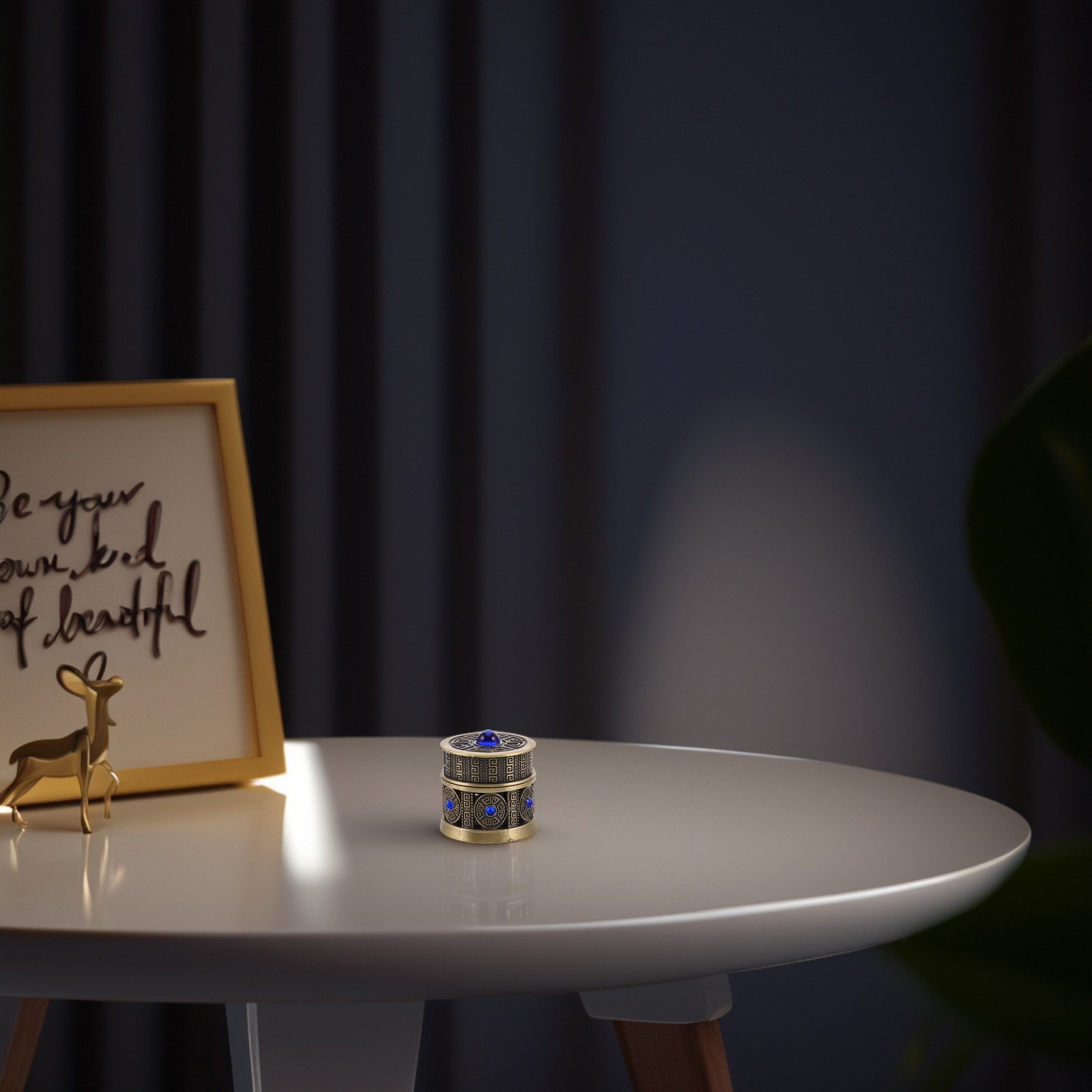 Luxury Skincare Jars - Yeniden Doldurulabilir Metal Cam Krem Saklama
