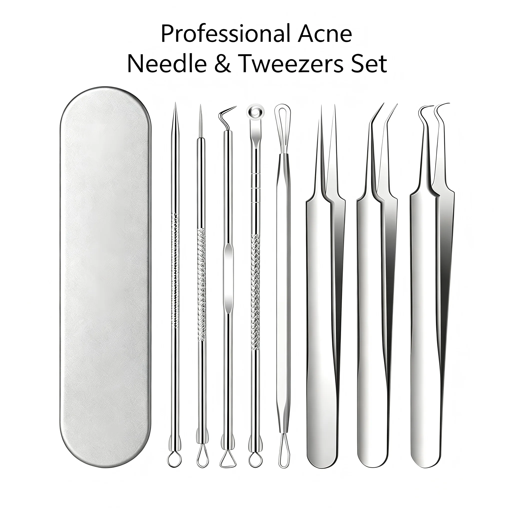 Luxury Skincare Acne - 8 Adet Profesyonel Akne İğnesi ve