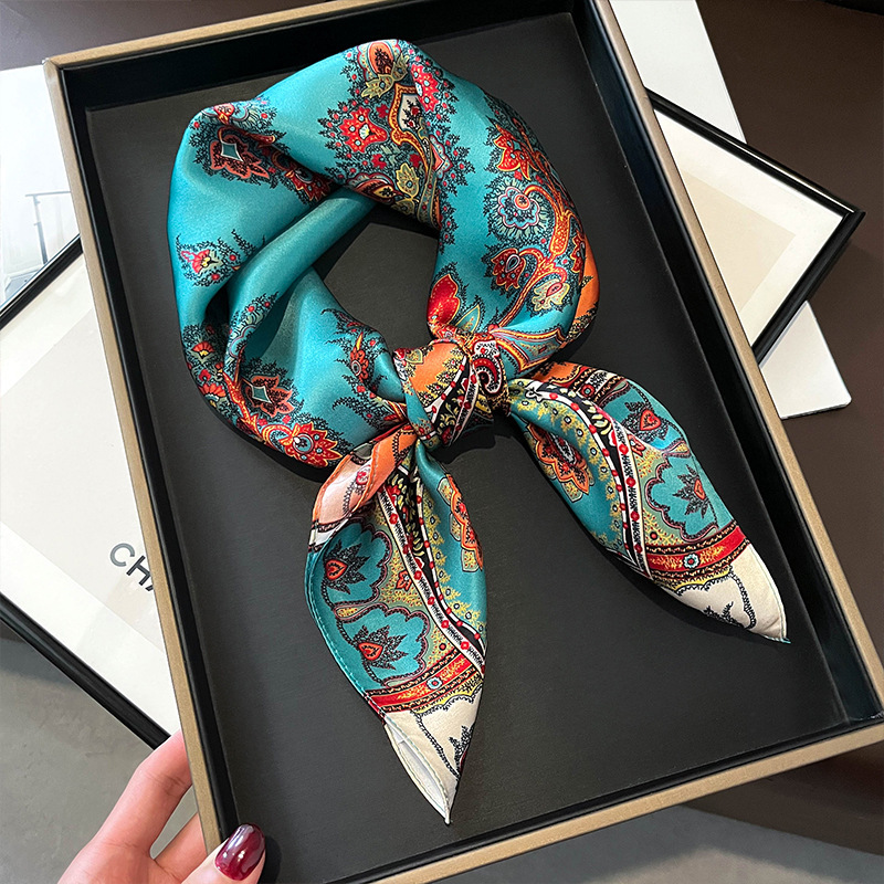100% gerçek ipek kare eşarp ka - Luxury Skincare Headband incelemesi ve fiyatı