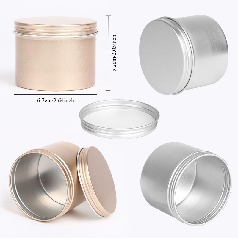 5 Adet Lüks Mum Kavanozları Ka - Luxury Skincare Jars incelemesi ve fiyatı
