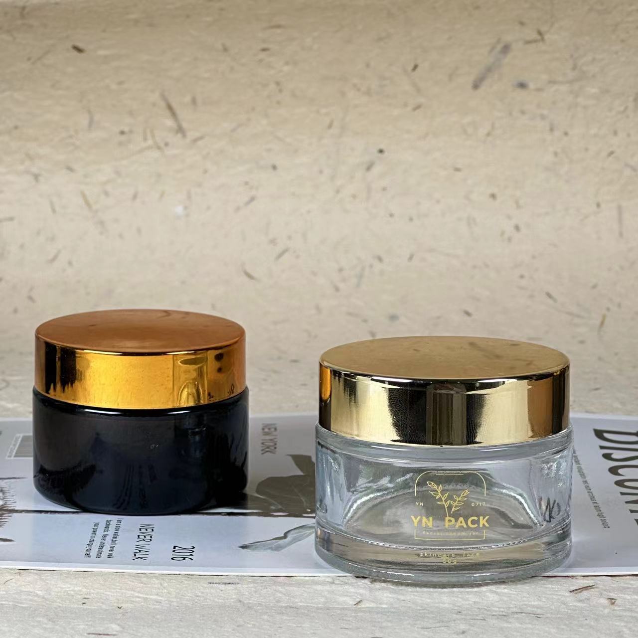 lüks cam kavanoz Wholesa buzlu - Luxury Skincare Jars incelemesi ve fiyatı