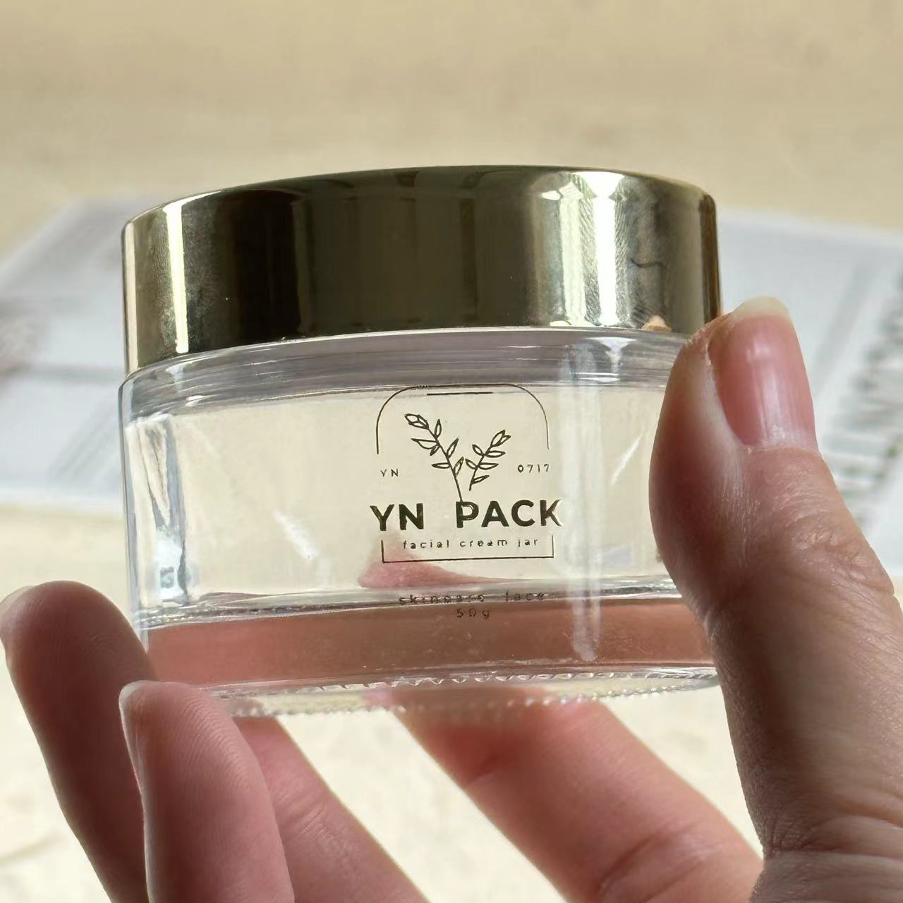 lüks cam kavanoz Wholesa buzlu - Luxury Skincare Jars incelemesi ve fiyatı