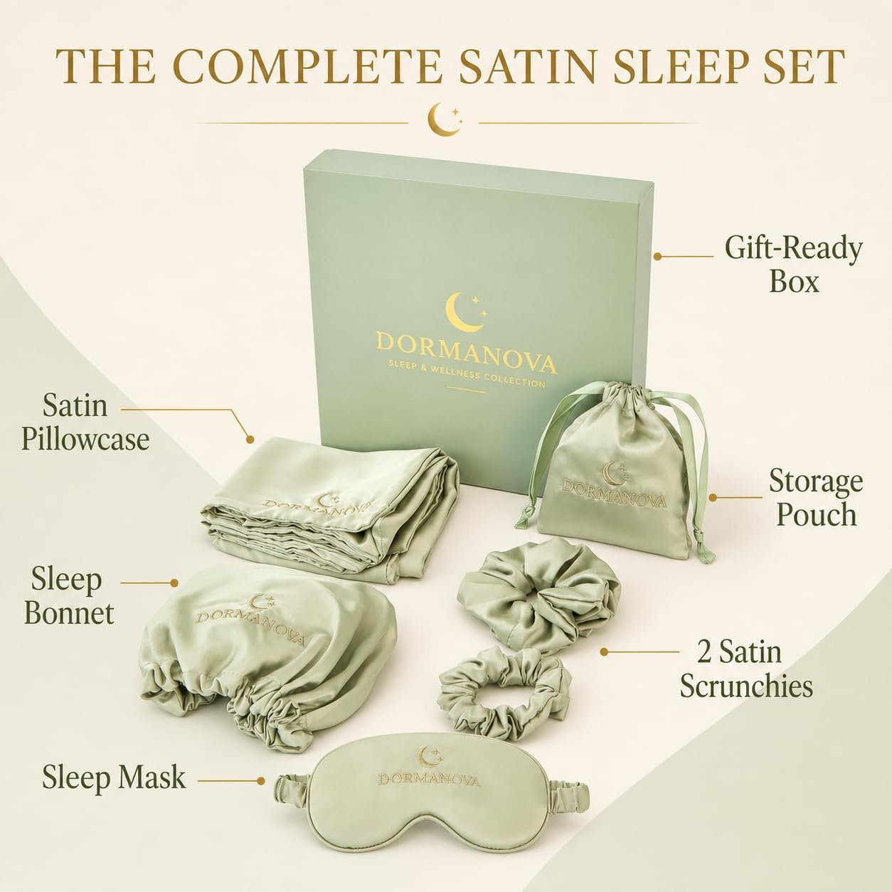 Lüks Saten Uyku Seti – Saten Y - Luxury Skincare Gift Set incelemesi ve fiyatı
