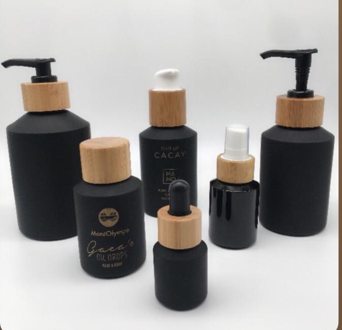 60 adet 120ml siyah mat cam kr - Luxury Skincare Jars incelemesi ve fiyatı