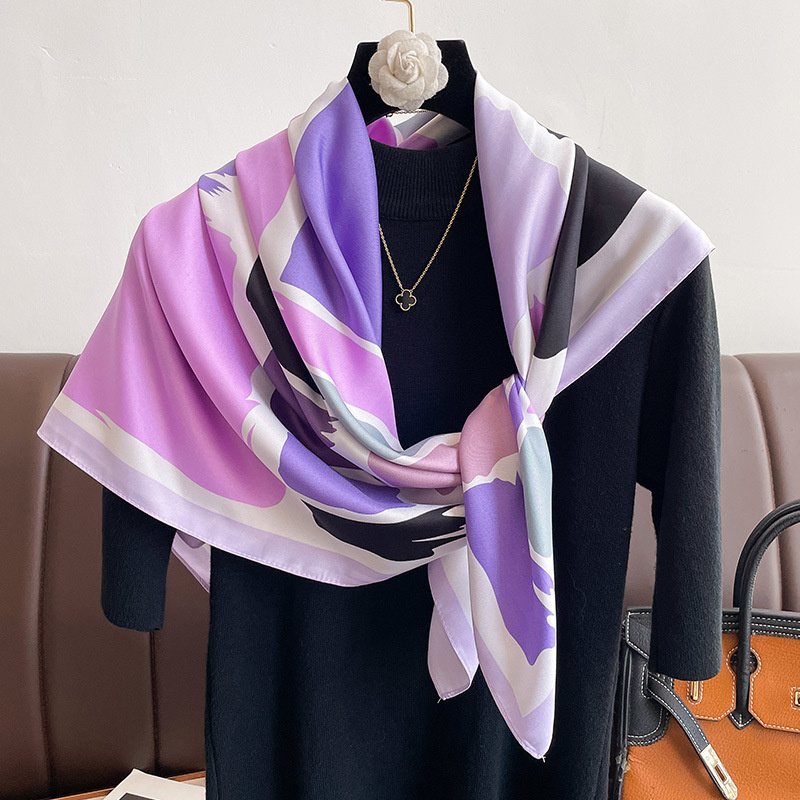 90*90cm lüks marka ipek kare e - Luxury Skincare Headband incelemesi ve fiyatı