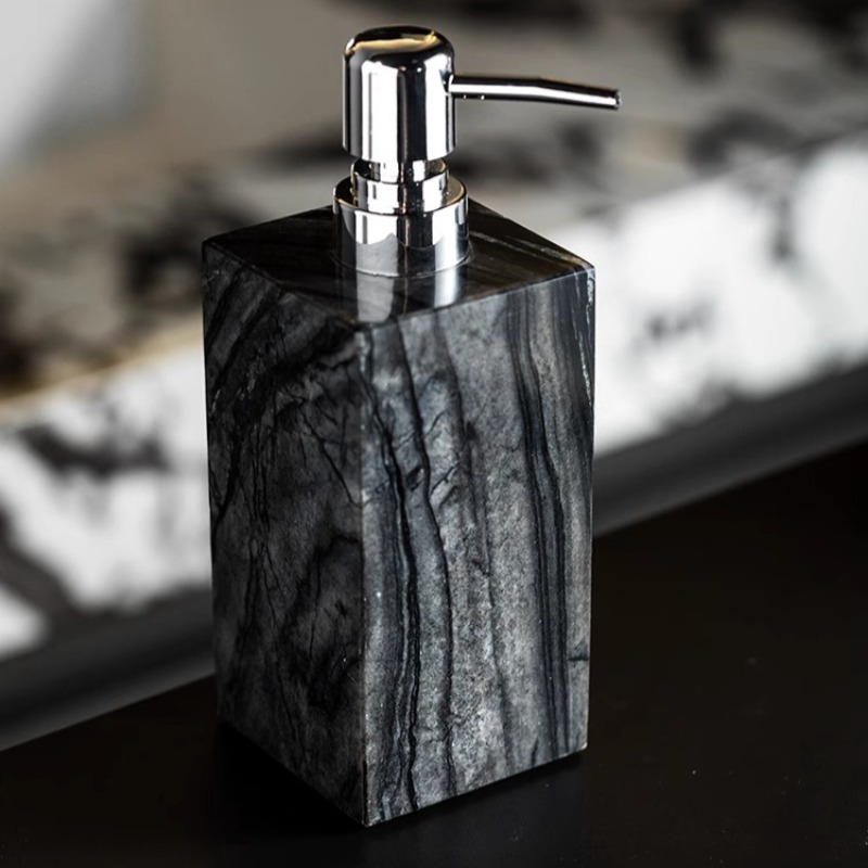Doğal Mermer Sabunluk Şişesi,  - Luxury Skincare Jars incelemesi ve fiyatı