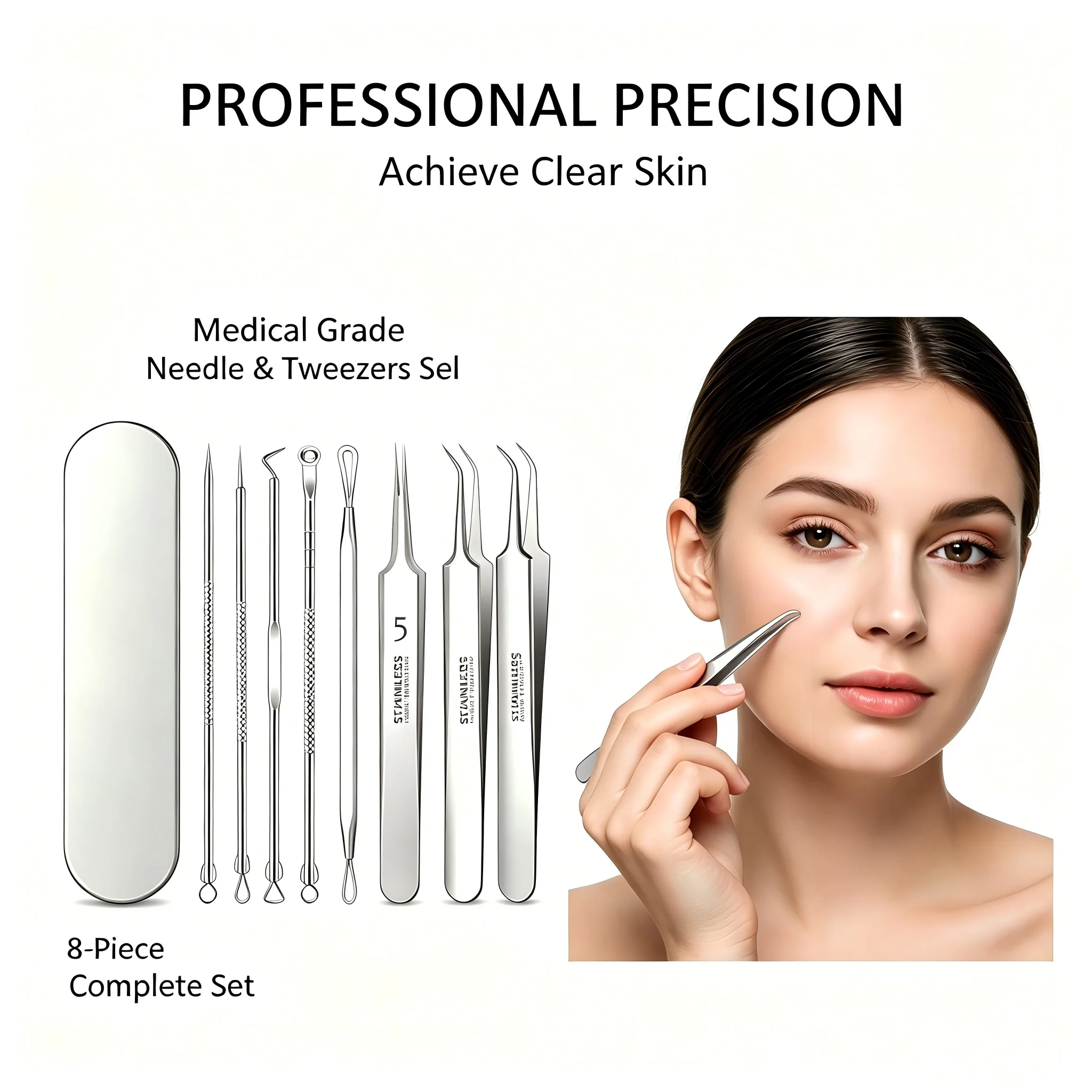 8 Adet Profesyonel Akne İğnesi - Luxury Skincare Acne incelemesi ve fiyatı